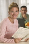 Woman with paperwork 이미지 (78432980) - 게티이미지뱅크 Woman with paperwork
