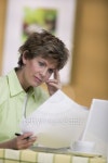 Woman with paperwork 이미지 (78432051) - 게티이미지뱅크 Woman with paperwork