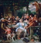 'Merry Company on a Terrace' by Jan Steen 이미지 (92824811) - 게티이미지뱅크 'Merry Company on a Terrace' by Jan Steen