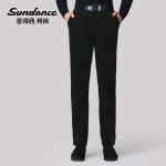 Authentic corduroy mens pants slim casual pants straight middle aged men in autumn and winter trousers pants Daddy loaded