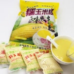 XI Yu 400g*4 of glutinous sweet corn paste plain rice cereal Instant Breakfast drink nutrition meal replacement powder rice thin