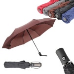 Automatic windproof umbrella fold large double 30 percent women and men business rain students South Korea dual-use creative