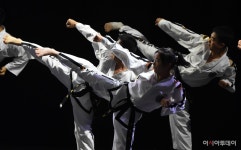 [포토]절도 있는 발차기 - 아시아투데이 [포토]절도 있는 발차기