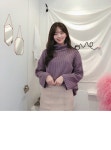  상품 정보  투모아 폴라 니트
