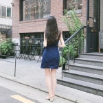  상품 정보  A라인 반팔 끈 롱 플레어원피스 (화이트,베이지)