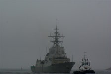 시험항해후 귀항한 스페인 해군 호위함 SPS Cristobal Colon (F105)... 시험항해후 귀항한 스페인 해군 호위함 SPS Cristobal Colon (F105)