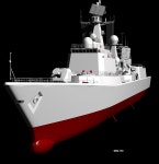 중 115함 가상 CG 및 미슬 및 레이더 탑재 추측도 - 유용원의 군사세계 중 115함 가상 CG 및 미슬 및 레이더 탑재 추측도