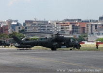 BEMIL 사진 자료실 - BEMIL 군사세계 베네주엘라 육군 Mi-35M2 Caribe 헬기의 비행장면