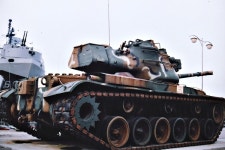 삽교호 함상공원에서 - 유용원의 군사세계 삽교호 함상공원에서