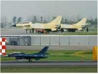 中 J-10B와 日 F-2의 재미있는 비교사진 - 유용원의 군사세계 中 J-10B와 日 F-2의 재미있는 비교사진
