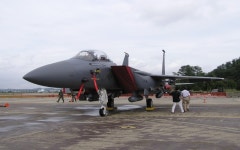 오산공군기지의 F-15 - 유용원의 군사세계