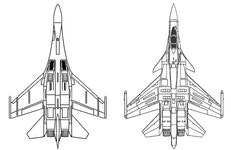 BEMIL 사진 자료실 - BEMIL 군사세계 그림 su-27 & su-33