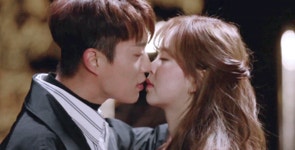 드라마 - 미모 터졌던 슈크림 키스신 (뽀뽀 아님)