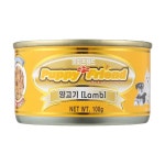 강아지대통령 퍼피프랜드 양고기 캔 100g