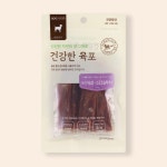 강아지대통령 굿데이 건강한육포 오리가슴살 소프트슬라이스 100g