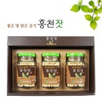 [홍천군산림조합] 좋은땅 맑은공기 홍천잣100g x 3병_간편보기_동원몰