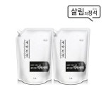 세탁선생 액체 세탁세제 리필 1.8L 2개_간편보기_동원몰