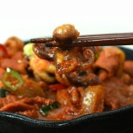 한끼쿡 꼬마쭈불 350g 3팩 쭈꾸미제육볶음_간편보기_동원몰