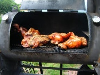 팔공산 바베큐와 서바이벌 게임장...