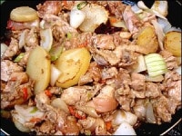 ♪ 매콤해서 더 맛있는 닭불고기