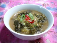 ♪ 속이 든든해지는 사골육수로 만든, 우거지 사골 된장국