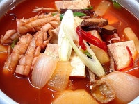 ♪ 오징어, 고추장 얼큰이 찌개