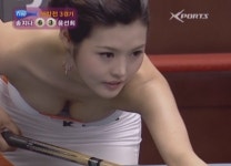 당구치는 레이싱걸 송지나