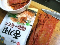 메밀가루로 부치는 김치전