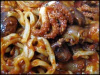 ◐◐ 매콤하게 쭈꾸미볶음칼국수 & 짜장면 ◑◑