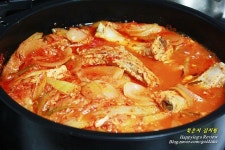 [묵은지김치찜]생돼지갈비 넣고 만들어 더욱 맛있는 묵은지김치찜/등갈비 묵은지 김치찜 만들기,김치찜,등갈비김치찜,김치