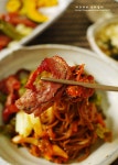 [한식요리] 훈제오리 구이와 비빔 메밀국수의 만남
