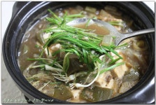 달래향이 듬뿍~ 뚝배기 달래된장찌개 - 딸에게# /우리집 된장찌개의 비법