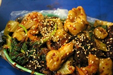 ★포장마차에서 맛보는 순대&곱창볶음