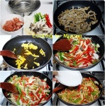 업그레이드! 중국집 잡채덮밥 - 매일매일맛있게 메뉴판닷컴
