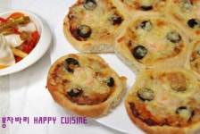 7개의 미니피자가 어우러진~일명 써클피자!