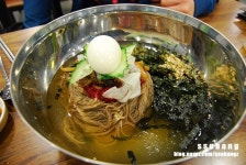 [부산맛집/해운대/장산] 깔끔하게 막국수 하나... 메밀언덕 감자고개(좌동)