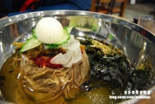 [부산맛집/해운대/장산] 깔끔하게 막국수 하나... 메밀언덕 감자고개(좌동)