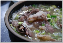 곤지암 소머리국밥 (수원/파장동) ... 소머리국밥에 각 2병 해치우기 ...