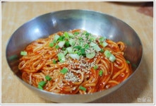 진우네집 국수(전남/담양) ... 멸치국물국수와 비빔국수 ...