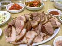 [부산/동래]저렴하고 맛도 있는 푸짐한 족발 한상 - 여의도 족발 - 