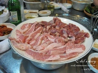 [서울 서초구 양재동] 왕초 참숯소금구이 - 숯불닭갈비 , 목항정, 목살소금구이,소갈비살