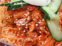 [대치역맛집]매콤한 골뱅이비빔국수가 맛있는 한국교자!