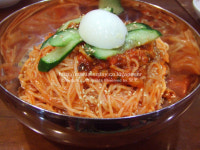 [대치역맛집]매콤한 골뱅이비빔국수가 맛있는 한국교자!