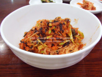 [수서칼국수]비빔국수를 주문하면 수제비와 보리밥이 공짜!