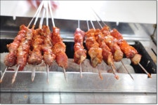 중한반점양꼬치회전구이 | [건대맛집] 양꼬치구인 전문 백두산반점 에서 양꼬치구이 먹고왔어요