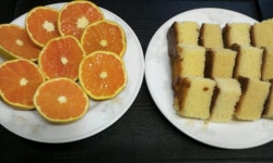 야식으로는 청희&카스테라...*.*