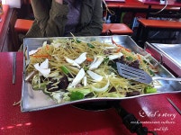 [서울 관악구 신림동/신림역] 민속순대타운 313호) 전라도집 수정이네 - 원조백순대 