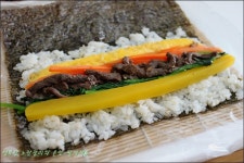 우리집김밥? 쇠고기김밥 - 딸에게# - 10만개의 레시피, 메뉴판키친 요리판