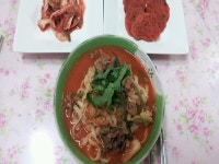 이열치열~~~~~매운 칼국수