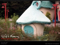 [국내여행|펜션] 수영장이 있는 동화같은 버섯펜션, 진천 해피하우스 펜션 in 충북 진천